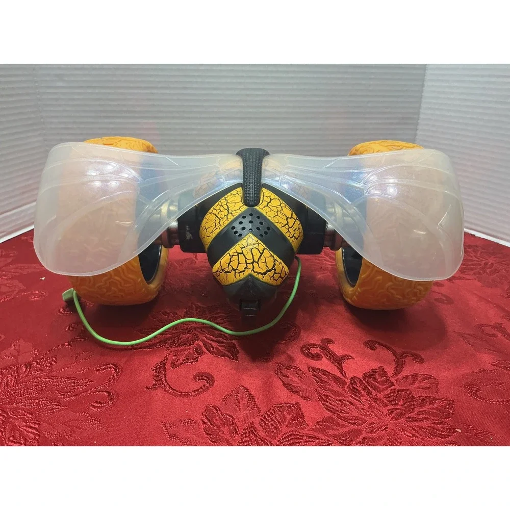 Used Bright Tumble Bee RC Car RechargeableLight Up Toy Yellow Black NoRemote